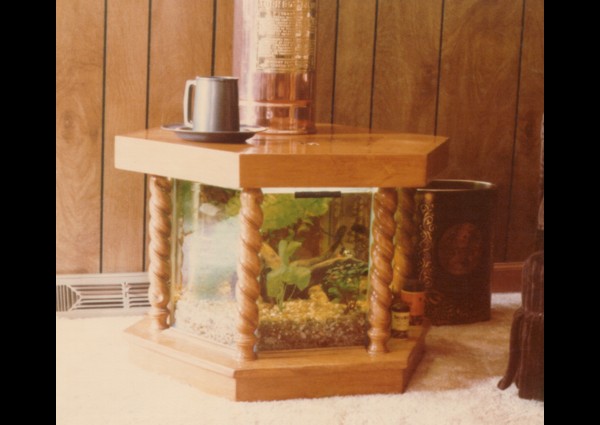 Custom built fish tank - 1979