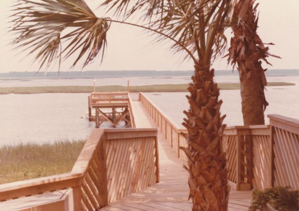 Dock on Kiawah Island June 1980